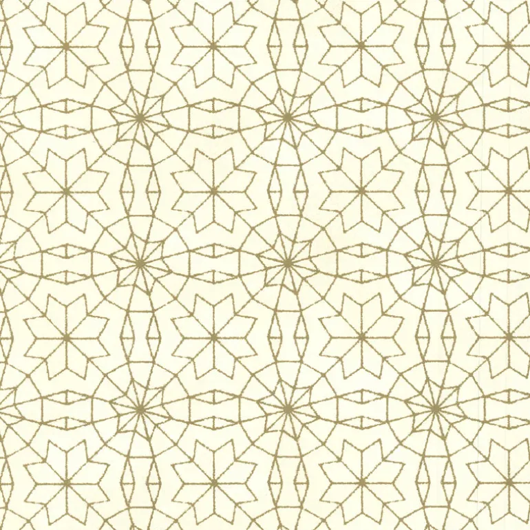 Marqueterie Gold Mosaic Geometric Wallpaper