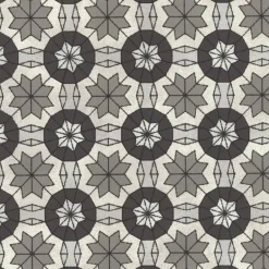 Marqueterie Grey Mosaic Geometric Wallpaper