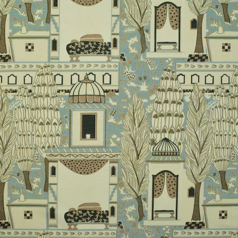 Marrakesh City Dove P/Kaufmann Fabric
