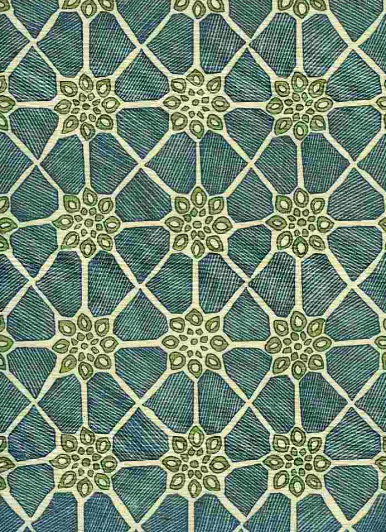 Marrakesh Print Glass Laura Kiran Fabric
