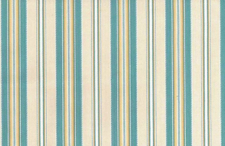 Marseilles Stripe Seaglass Laura Kiran Fabric