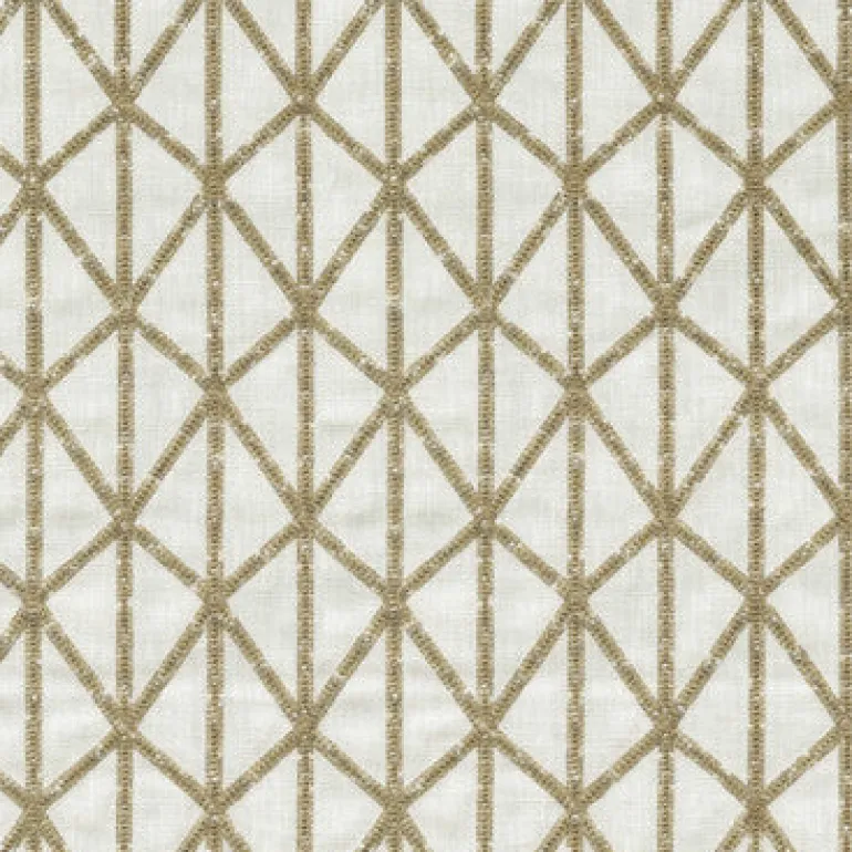 Matrix Emb Linen P/K Lifestyles Fabric