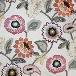 Mazie Coral Regal Fabric