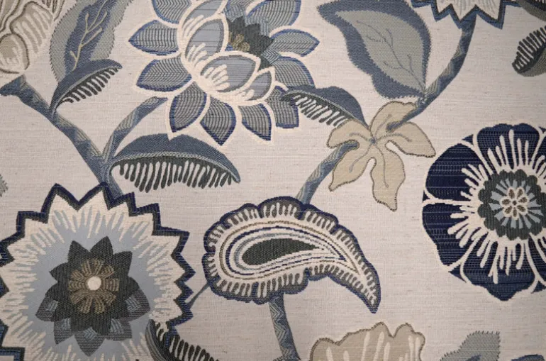 Mazie Indigo Regal Fabric
