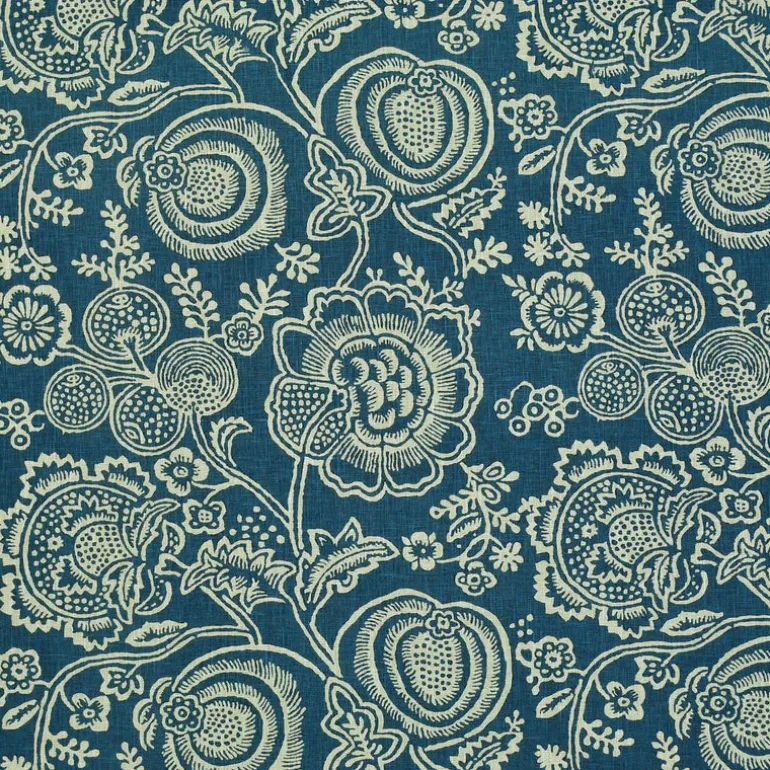 Meena Indigo P/Kaufmann Fabric