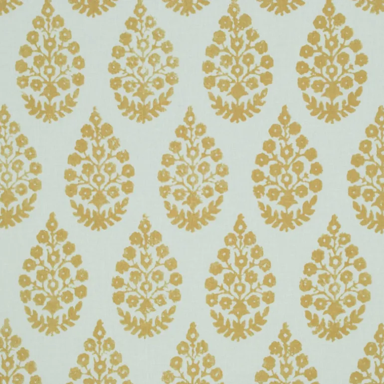 Meera Yellow P Kaufmann Fabric