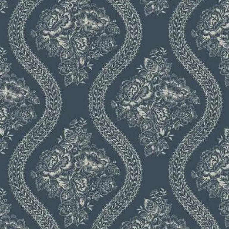 MH1603 Coverlet Floral Wallpaper
