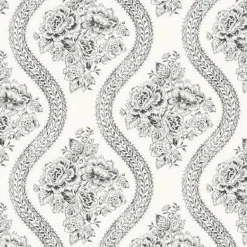 MH1597 Coverlet Floral Wallpaper