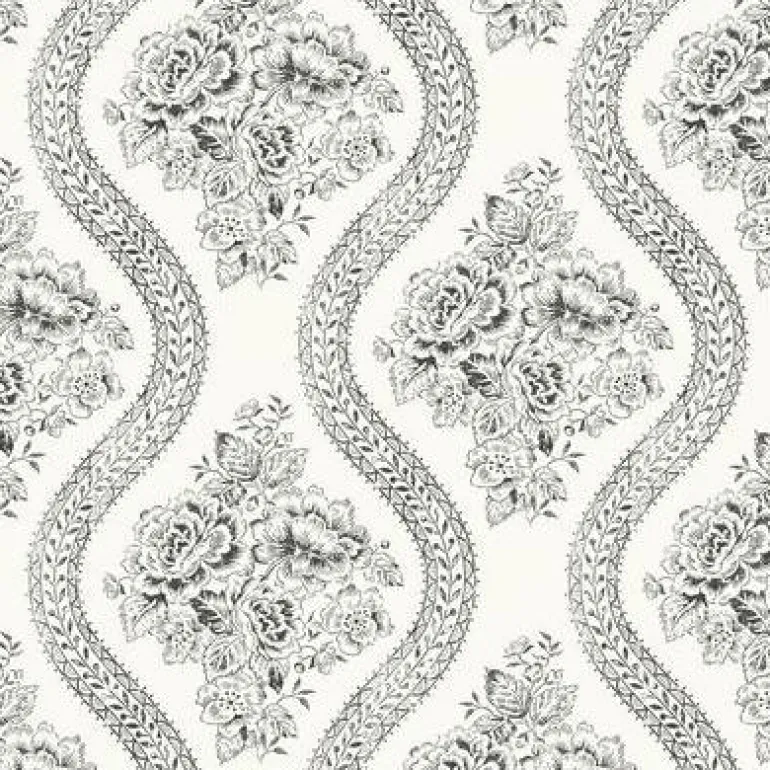 MH1597 Coverlet Floral Wallpaper