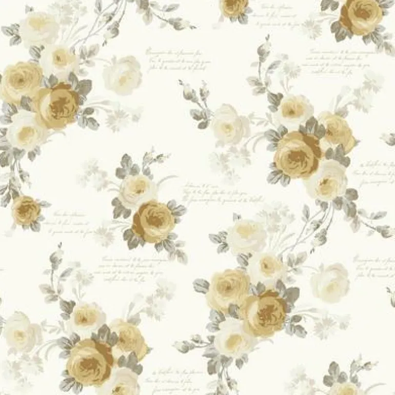 MH1527 Heirloom Rose Wallpaper