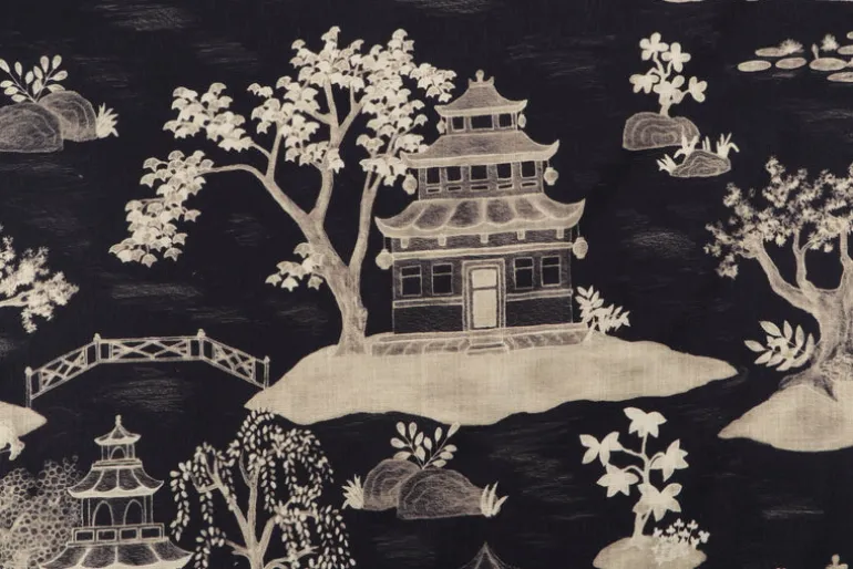 Minato Beluga Hamilton Fabric