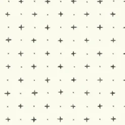 MK1100 Cross Stitch Black Wallpaper