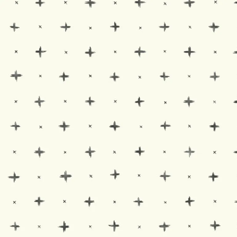 MK1100 Cross Stitch Black Wallpaper