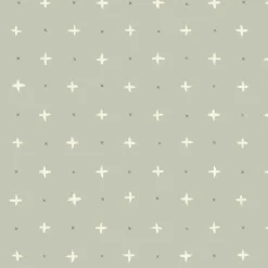 MK1103 Cross Stitch Grey Wallpaper