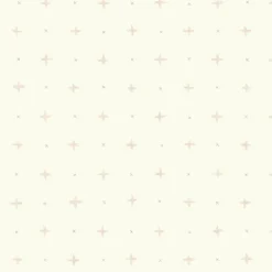 MK1101 Cross Stitch Pink Wallpaper