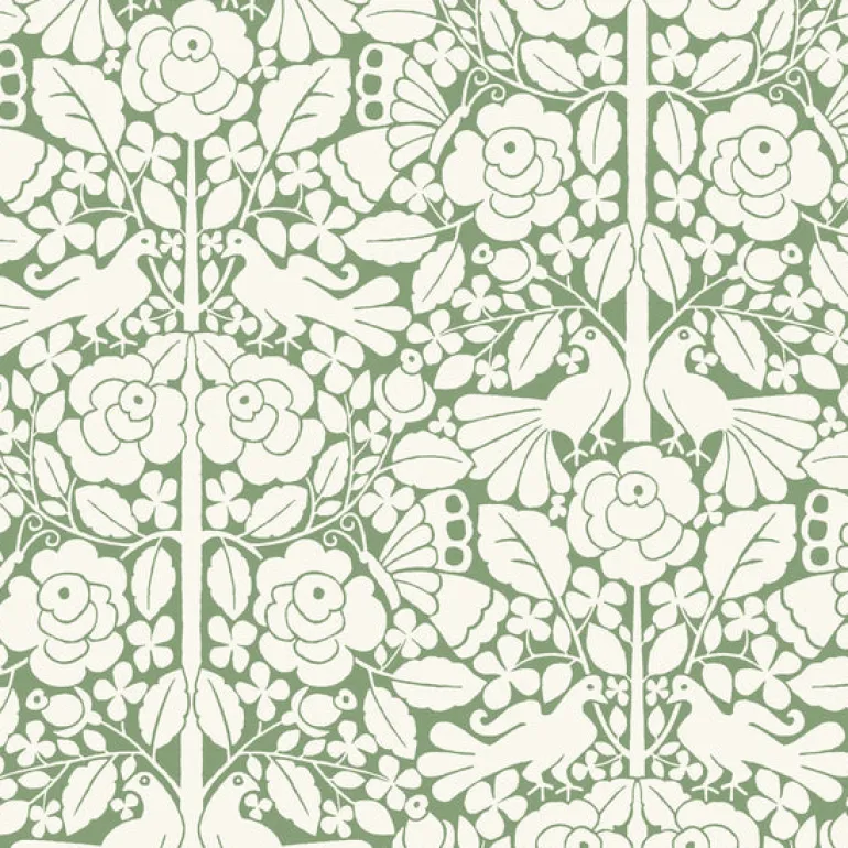 MK1164 Fairy Tales Green Wallpaper