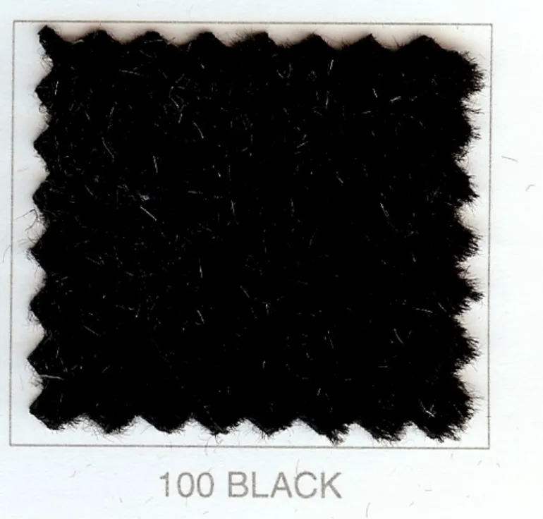 Mohair Upholstery Fabric 8216 Nevada 100 Black