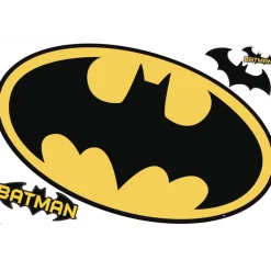Murals Batman Giant Logo w/ Dry Erase Mural