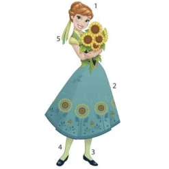 Murals Disney Frozen Fever Anna Peel and Stick Giant Wall Decals Mural