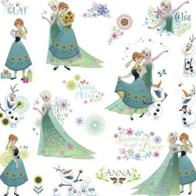 Murals Disney Frozen Fever Wall Decals Mural
