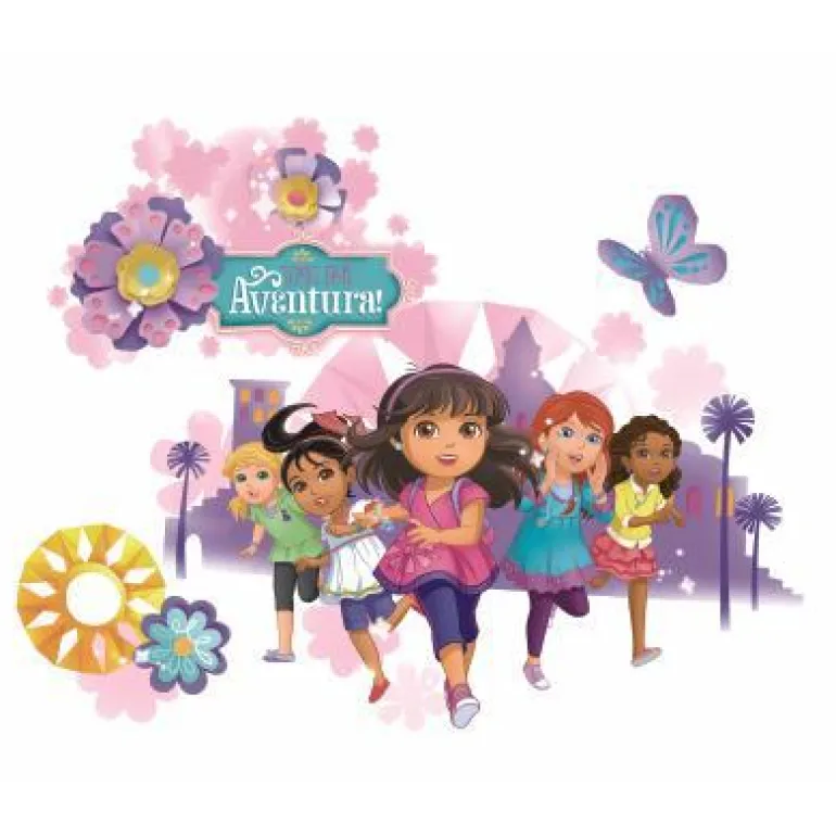 Murals Dora and Friends Wall Graphix Giant Wall Decals Mural