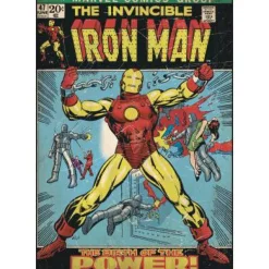 Murals Iron Man Comic Cover Mural