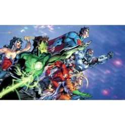 Murals Justice League Pre-Pasted Mural