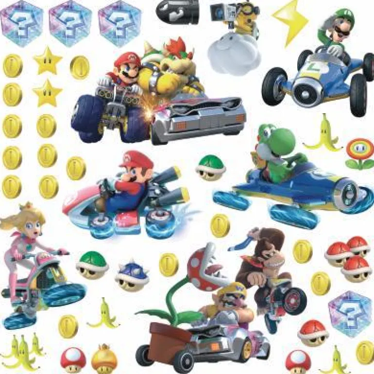 Murals Mario Kart 8 Wall Decals Mural