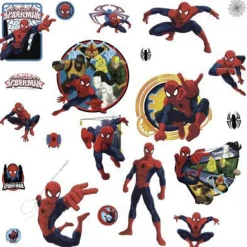 Murals Marvel's Ultimate Spider-Man and Team Hero Wall Decals Mural