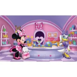 Murals Minnie Fashionista Pre-Pasted Mural
