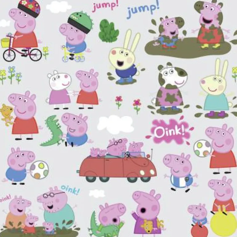 Murals Peppa Pig Wall Decals Mural