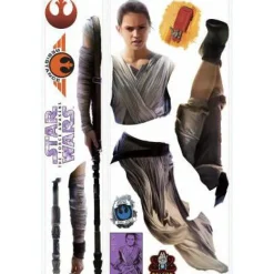 Murals Star Wars: The Force Awakens Rey Giant Wall Decal Mural