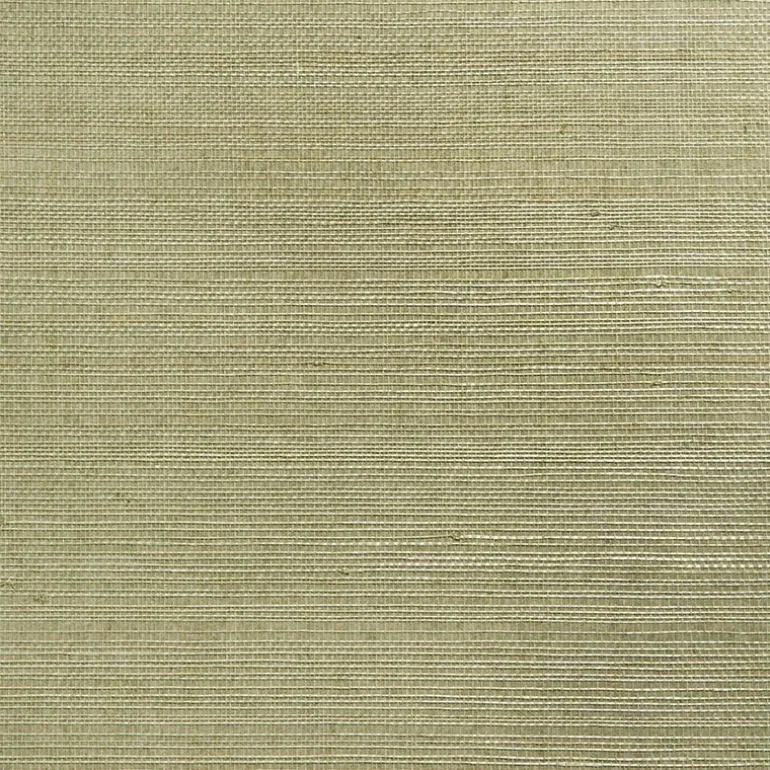 Mutei Sage Grasscloth Wallpaper