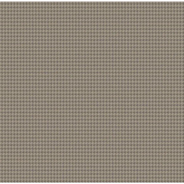 MW9246 Taupe Brushed Silver Houdstooth Carey Lind Menswear Wallpaper