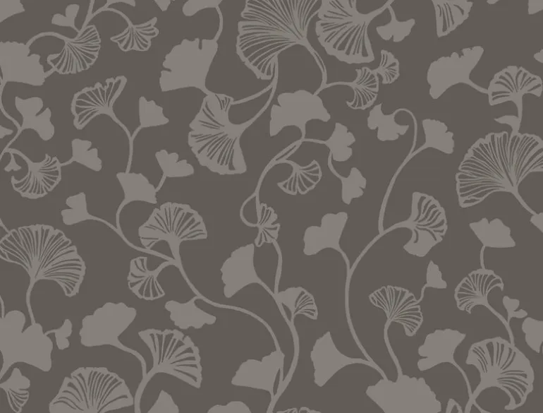 NA0575 Black Gingko Trail Wallpaper