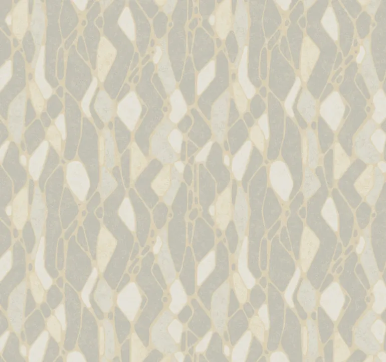 NA0510 Grey Stained Glass Wallpaper