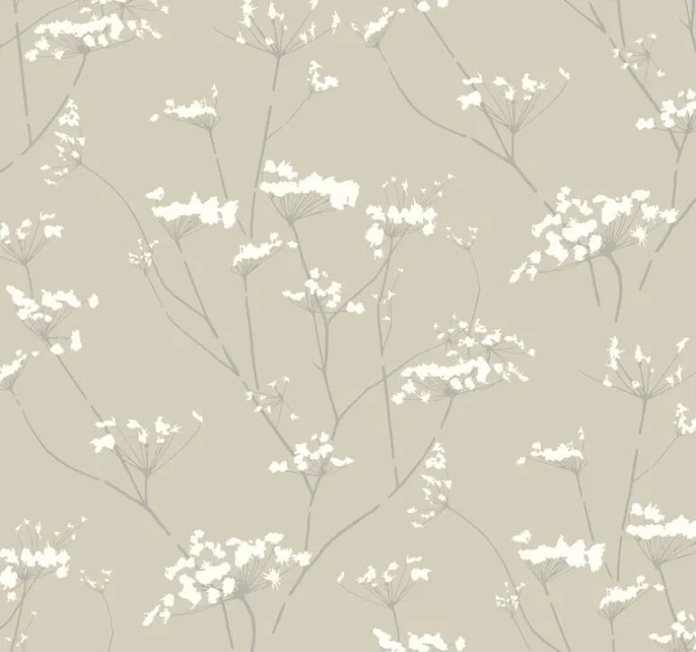 NA0599 Tan Enchanted Wallpaper