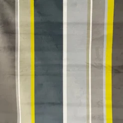 Nador Lemongrass Velvet Stripe Upholstery Fabric