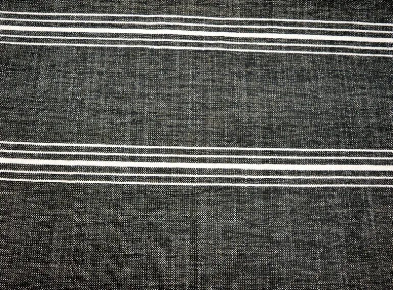 Nathan Charcoal Crypton Fabric