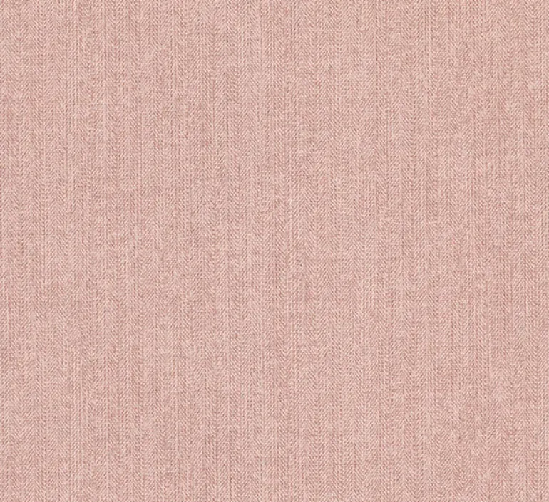 2909-NEW-1066 Holden Light Pink Chevron Faux Linen Wallpaper