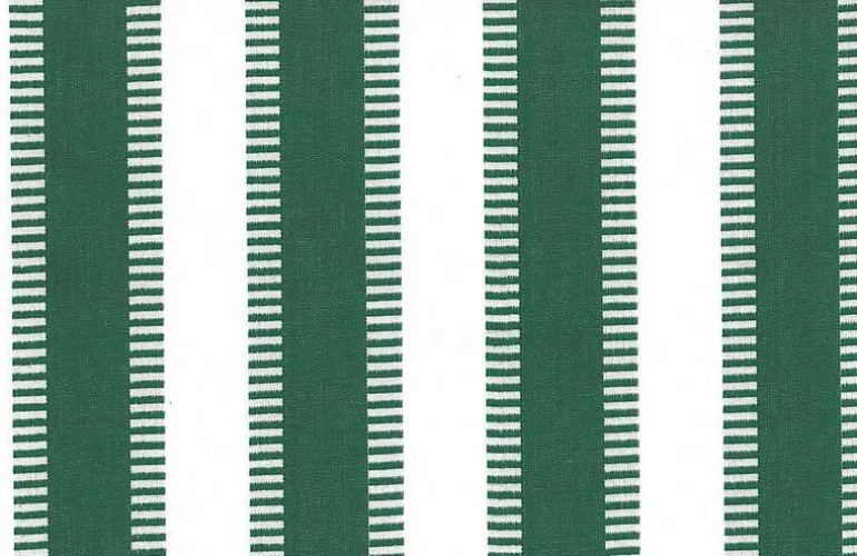 New Ladder Stripe Basil Laura Kiran Fabric