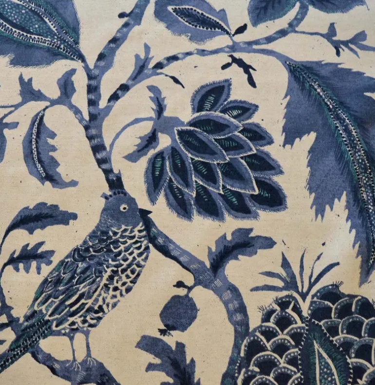 Nightingale Indigo Richloom Fabric