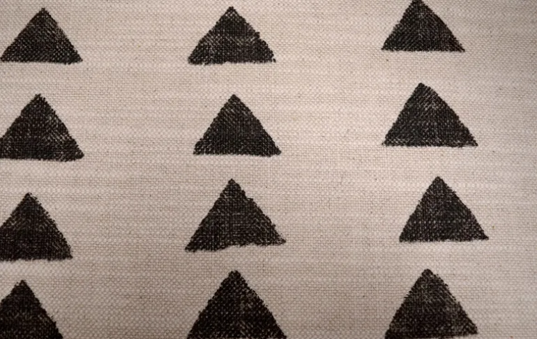 Nomadic Triangle Fossil Waverly Fabric