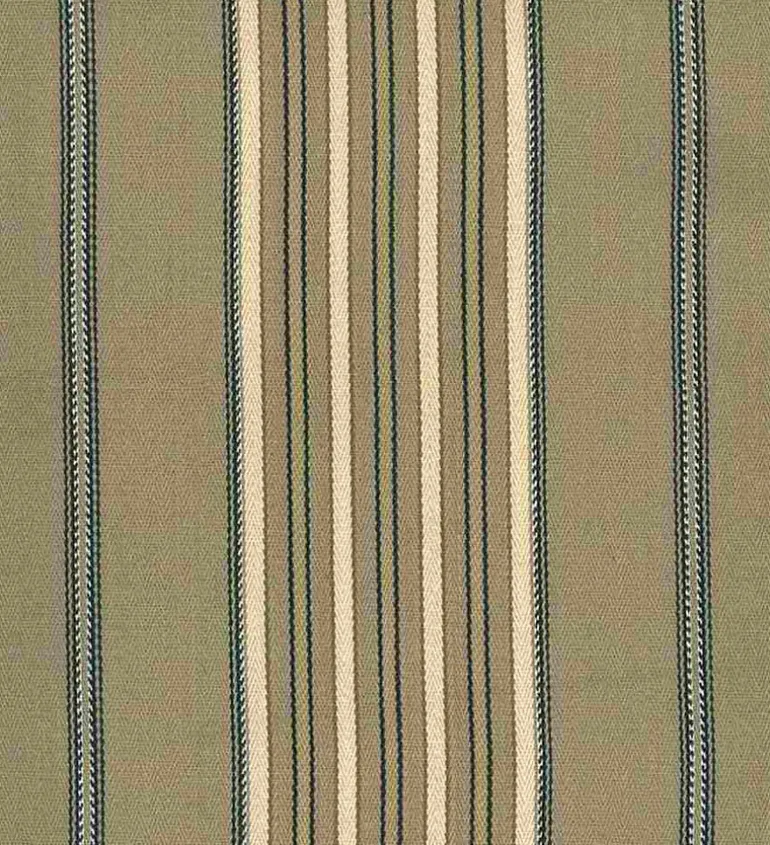 Normandy Stripe Putty Laura Kiran Fabric