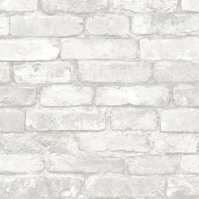 3115-NU1653 Buchanan Off-White Brick Wallpaper