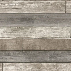 NU1690 Reclaimed Wood Plank Natural Peel and Stick Wallpaper