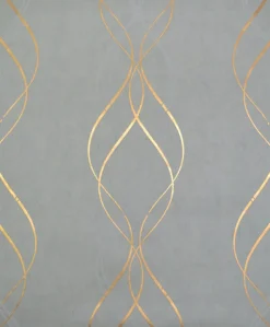 NW3551 Aurora Blue/Gold Wallpaper