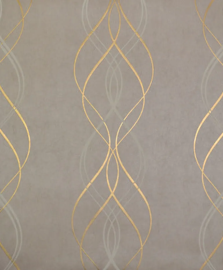 NW3552 Aurora Khaki/Gold Wallpaper