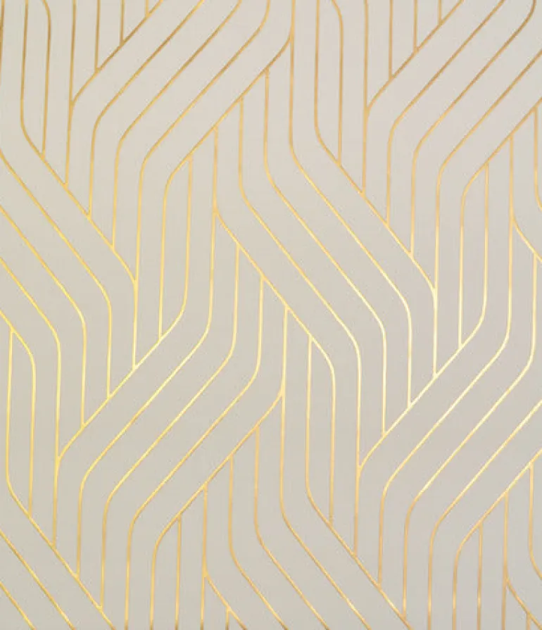 NW3517 Ebb And Flow Almond/Gold Wallpaper