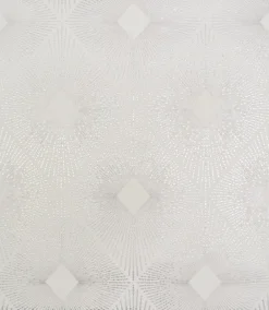 NW3591 Harlowe White/Silver Wallpaper